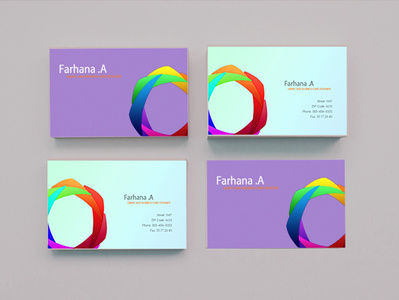 business cards design minimal