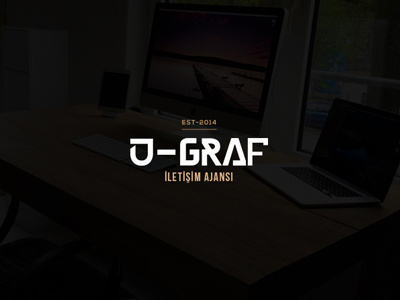 U Graf branding logo design typography