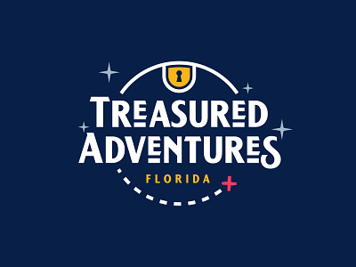 Treasured Adventures Logo adventure branding designzillas logo treasure hunt