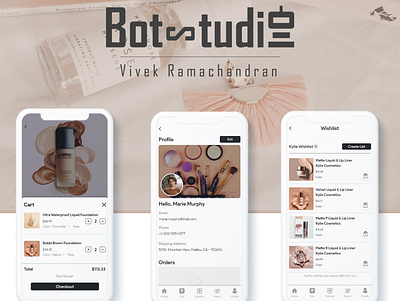 Fashio - Official Release branding cosmetic design fashion fashion brand makeup mobile app ui kit ui kit design uidesign uxdesign