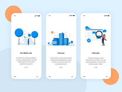 Jobs App designs, themes, templates and downloadable graphic elements on  Dribbble