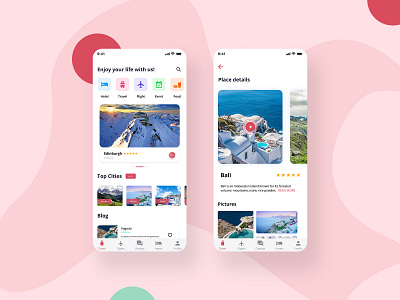 Travel App UI