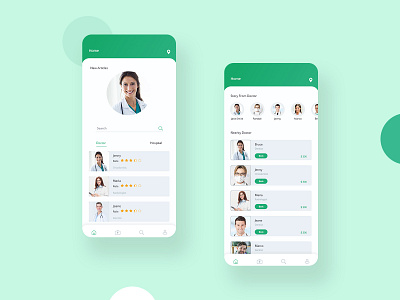 Doctor Application Ui adobe xd application design appointment dailyui design concept doctor app dotor dribbble screen dribble login screen minimal minimalist mobile ui splash screen trend 2020 typogaphy ui challenge uiux visualization