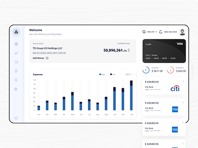 Fintech - Dashboard User Interface