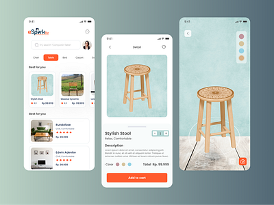 AR Furniture Store App 🪑