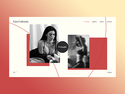 Liza Gabunia aleksandra dailyui dribbble gabunia georgia model paitchadze photography tbilisi