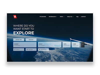 Georgian Airways airplane airport airzena blue design dribbble earth tbilisi traveling ui uidesign uiux universe ux web