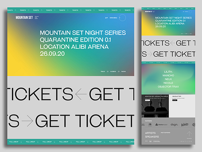 Mountain Set Night buy corona coronavirus covid19 design electronic electronic music festival georgia lilith mountain newsletter objector trax online quarantine set sponsors tbilisi ticket wolt