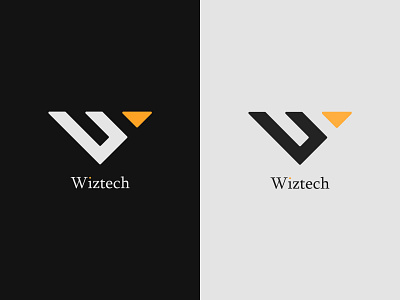 wiztech logo redisign design dribbble georgia illustration logo design online product design tbilisi ui ux web