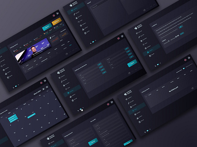 Rooster booster dark design dribbble georgia interface product design tbilisi ui ux web design