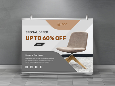 Minimal style banner design banner design graphic design minimal