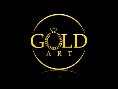 Gold Art Logo Design