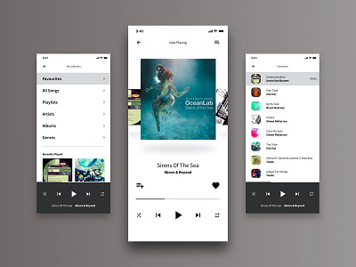 DailyUI#009 Music Player