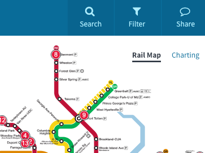 Oversight Activity Map Pitch user interface