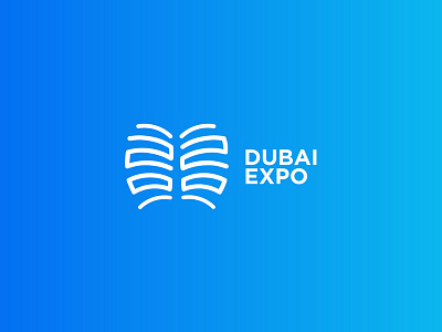 Dubai Expo 2020, Contest entry 2020 blue branding dubai dubaiexpo dubaiexpo2020 expo2020 gradient jumeirah logo palm tree