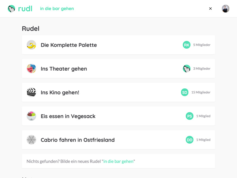 Search Results material design flat design social network masterthesis community minimal search