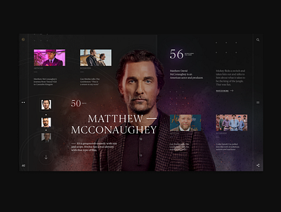 The Gentlemen Promo — Matthew Mcconaughey art branding collage design identity illustration landing page layout photoshop promo ui web website