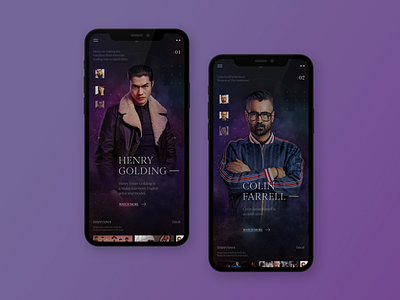 The Gentlemen — UI Mobile