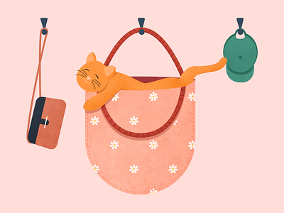 Letter U 36daysoftype bag cat cute digital illustration dog illustration pet vector