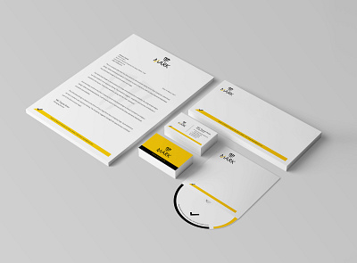 Branding Identity of MARK branding cd cover creativity design envelope id card letterhead logo mug design trifold unique