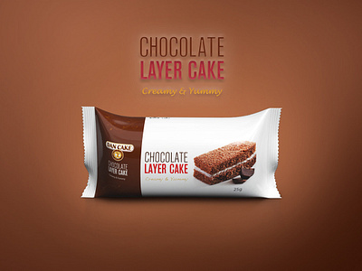 Redesign Chocolate Layer Cake 3d mockup biscuits chocolate packaging creativity graphic design . logo design illustrator 2015 label and box design mockup package design print design
