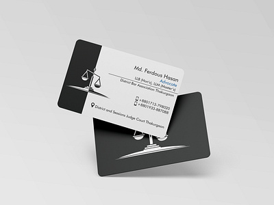 Business Card for Advocate