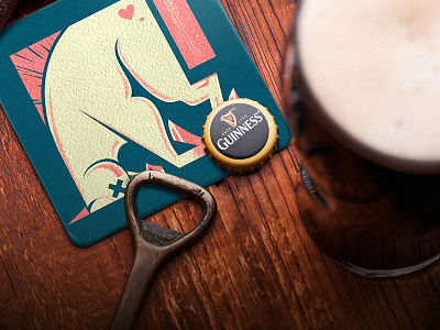 FREE BEER COASTER