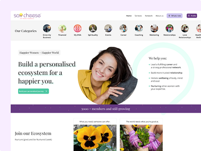 Saycheese - A platform to help aspiring women. app design socialinnovation startup typography ui ux uxresearch women
