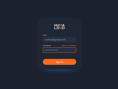 Humaloud: moderator registration form app application application design application ui form interaction interaction design interface pwa registration registration form ui ux ux ui web