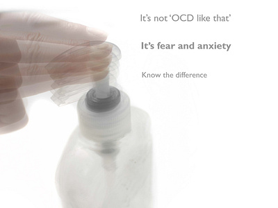 "I'm OCD like that"