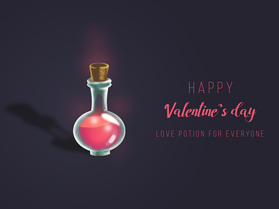Potion Dribble.Jpg digital art game asset valentine day wish