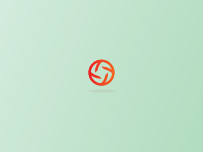 Simple mark ai flat icon illustrator mark orange symbol vector