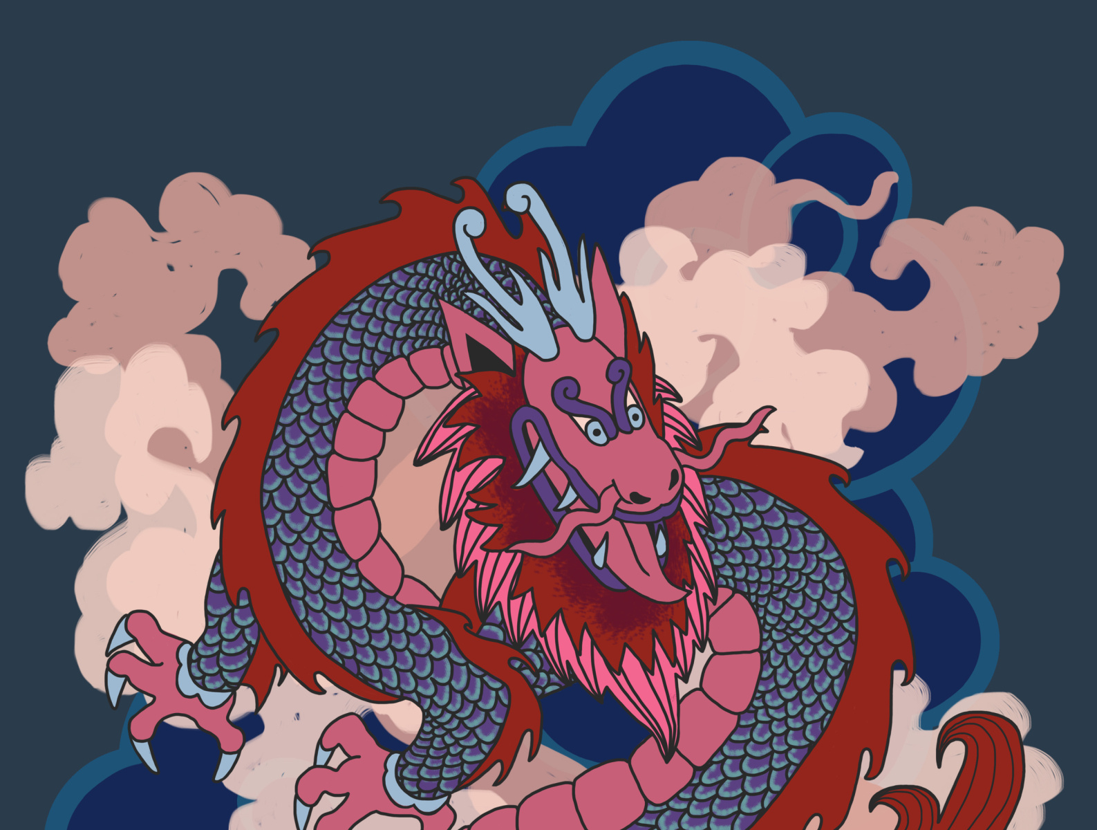 Dragon by Jager Lou on Dribbble