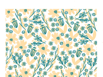 Flowers pattern