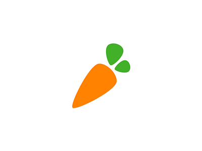 Instacart Logo carrot fresh groceries instacart logo produce rebrand round simple
