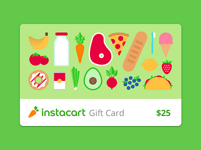 Instacart digital gift cards