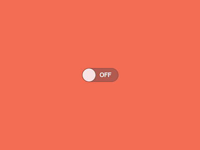 Off flat off on switch ui web