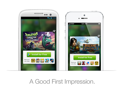 Ads ad ads android animation games gaming heyzap impression install ios iphone marketing mobile phones play web