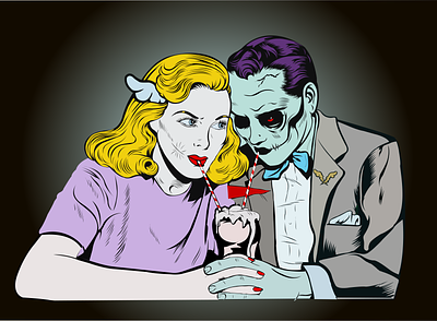 Vampire design illustration vector