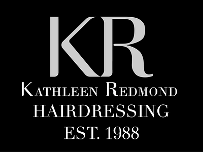 Kathleen Redmond Hairdressing branding