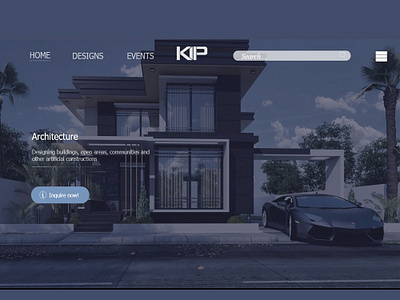 Architectural Website architectural design design house web website
