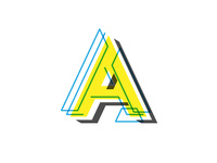 It's an A! v.1 by Jonathan Rodrigo on Dribbble