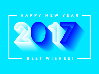 Happy 2017! 2017 experiment happy new nobel typography year