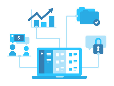 Social Media Platform Var. 02 archiving facebook hootsuite instagram monochromatic platform security social media social selling twitter