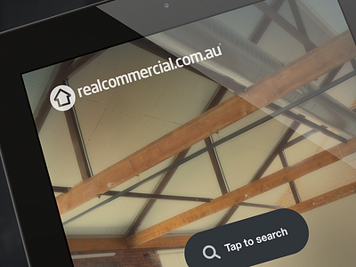 iPad Splash Screen - RealCommercial App