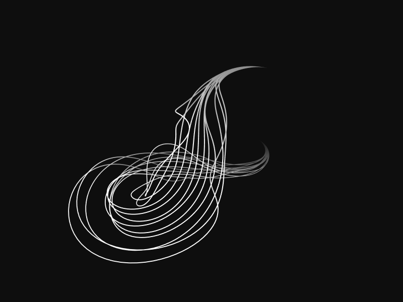 infinite peace animation blackandwhite design gif loop processing