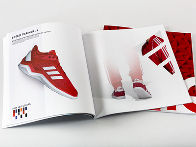 Adidas magazine spread