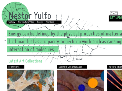 Nestor Yulfo 1 artist paintings portfolio website