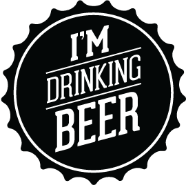 Im Drinking Beer logo start