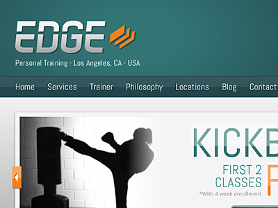 Edge Website 2012 -1st draft edge fitness personal trainer website